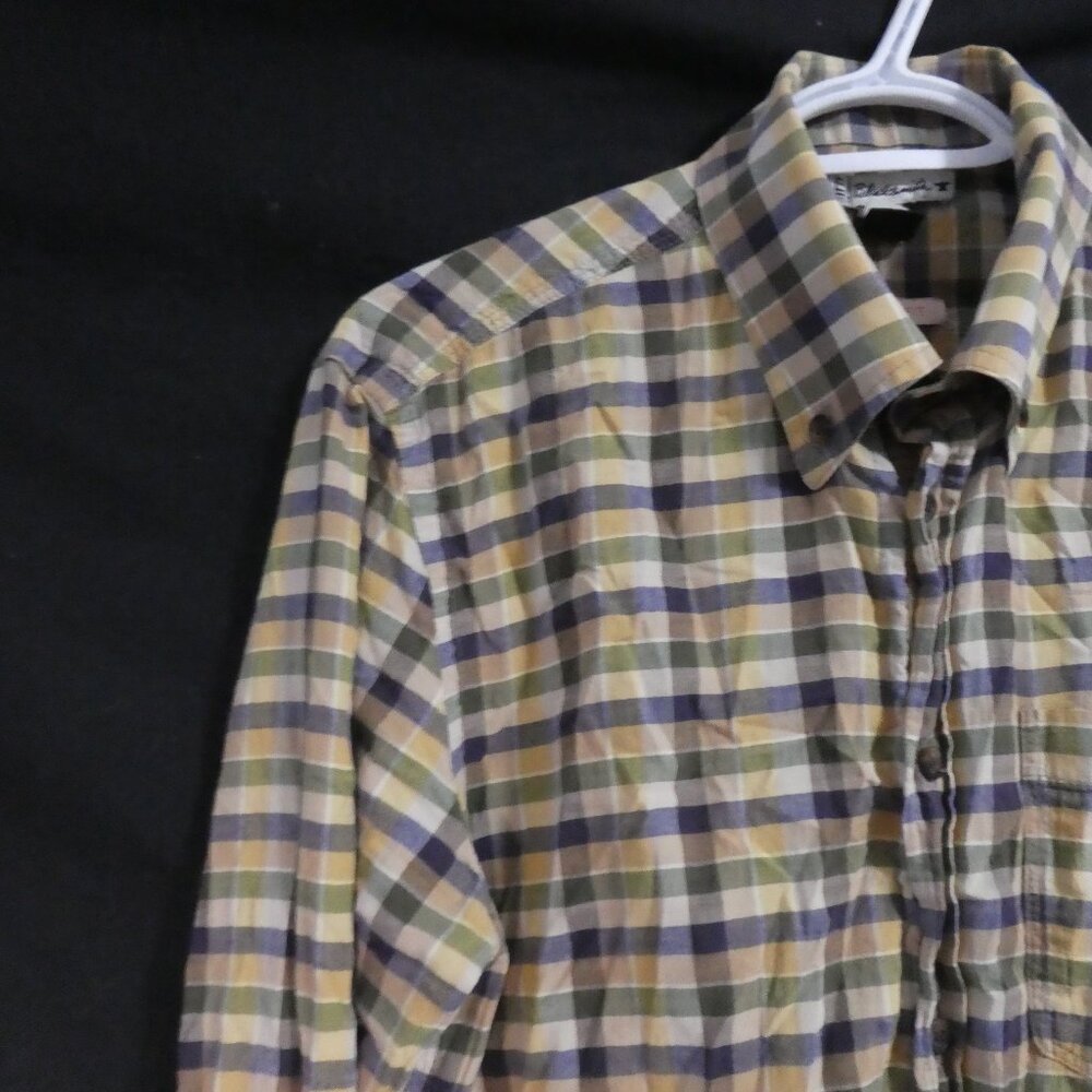 H.E. By MANGO - Blacksmith | medium | Slim Fit | Plaid Button-Up Casual Shirt - Picture 3 of 16